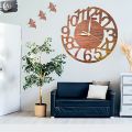 wall clock 3d wall clock acrylic design 3d laser cut design wall clock with three butterflies gift and12inch dail. 