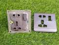 Light Plug China Fitting Switches + Sockets Electric Sheet/ Switch Board- Metal Series. 