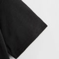 Black Jordan Half Sleeve Digital Printed Cotton T Shirt For Men. 