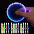 01 PC Spinning Luminous GEL Pen LED Light Education Rotating Gaming Ballpoint Pen Ball Point Handle Rolling Pens Child Ideas Gifts Novelty. 