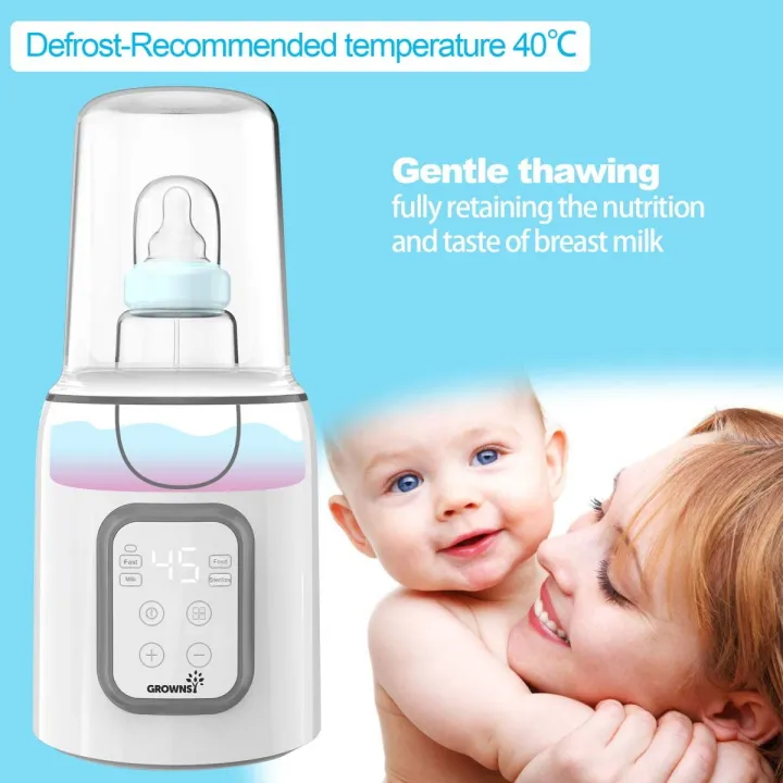 GROWNSY%20Baby%20Bottle%20Warmer,%205-in-1%20Bottle%20Warmer%20and%20Sterilizer%20with%20Timer,%20Food%20Warmer%20and%20Defrost,%20BPA-Free%20with%20LCD%20Display%20and%20Accurate%20Temperature%20Control%20for%20Br%20east%20Milk%20210W%20-%20Imported%20from%20UK%20-%20Image%208