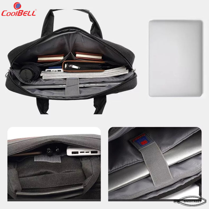 Coolbell%20CB-2088%20Messenger%20Bag%20for%2017.3"%20Laptop%20Business%20Bag%20Easy%20to%20Carry%20Briefcase%20Style%20Laptop%20Bag%20Men%20&%20Women%20-%20Image%204