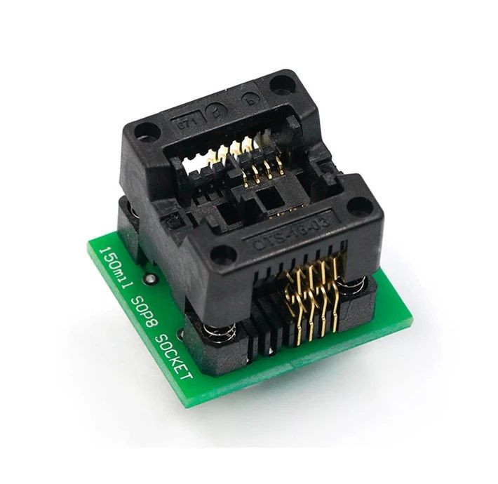 150mil Narrow SOP8 to DIP8 IC test seat socket adapter block conversion seat