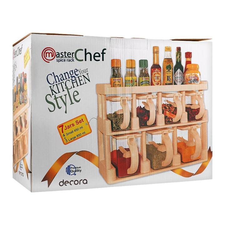 Spice Rack / Masala box with 7 Jars