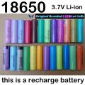 8Pieces OF Original Long Lasting Backup 3.7v 18650 HG2 Lithium Rechargeable Batteries Battery 18650 cell For Power Bank , Torch Light, HeadLight, and LED lights. 