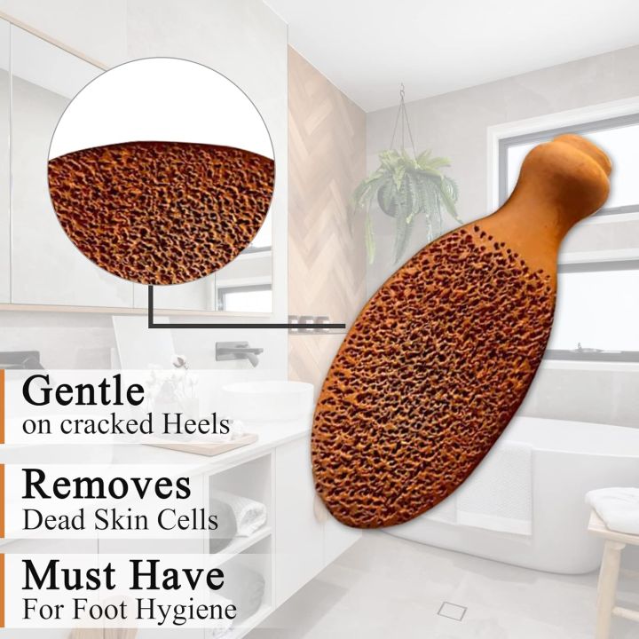 PUMICE%20STONE%20FOOT%20SCRUBBER%20Callus%20Remover%20Exfoliating%20Clay%20Stone%20for%20Feet%20Hands%20Body%20Care%20Natural%20Foot%20File%20Heel%20Scraper%20Skin%20Care%20Pedicure%20Tool%20for%20Cracked%20Heels%20&%20Dead%20Skin.%20One%20side%20remove%20dead%20skin,%20other%20side%20polishes%20and%20smoothens%20your%20skin.%20-%20Image%207