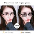 Anti-Blue Photochromic Anti Radiation Glasses Retro Eyeglass Sunglasses For Women/men Salamin Glass. 