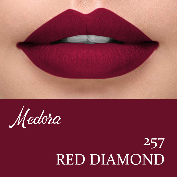 Lipstick by Medora in shade 257 - Real Diamond
