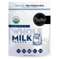 Healthier Comforts Organic Whole Milk Powder | Certified USDA Organic Powdered Milk | Kosher, Gluten Free, Non-GMO Dry Milk Powder Whole Milk | Dried Milk w/ Resealable Packaging, Shelf Stable Milk 200 gm. 