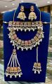 Pcs/5 Casting Made Choker Guluband Jewellery Set For wedding Girls/Women Accessories. 