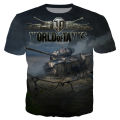 YX GIRL 2019 Fashion Mens t shirt Top game World Of Tanks Print tshirts summer casual streetwear t-shirt Drop shipping TK-58. 