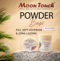 Mineral Powder Base (100gm) - Full Soft Coverage & Long Lasting - Water Proof | Moon Touch. 