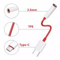 Original Oneplus Earphone Jack Adapter Type-C To 3.5mm Headphone Converter Cable For OnePlus 6T 7 7Pro 7T 7T Pro 8 8Pro. 