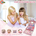 My Beauty Makeup Set for Girls – All-in-One Safe & Washable Kids Cosmetic Play Kit with Princess Design. 