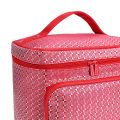Makeup Organizer with Two-way Zipper Jewelry Digital Toiletry Bag. 