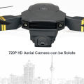 Drone X Pro Wide Angle 720p Camera HD Shooting 2.4GHZ Edition, Collapsible Quadrocopter, Live Video Shoot FPV Cameras For Vloggers, Vlogging Folded Arms, Best Toy Gift For Beginner Vlogger Children Boys & Girls, Easy To Carry Foldable Drone. 
