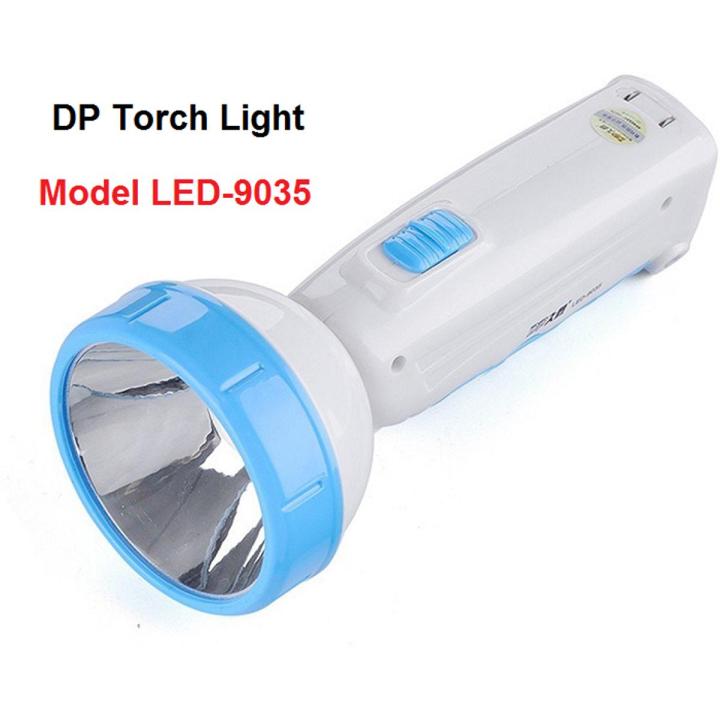 DP 1-Watt Rechargeable LED Torch (Multicolor) (DP_9035)