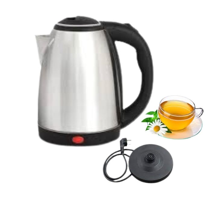 2L Electric Kettle Stainless Steel 220V Electric Water Kettles 1500W Power 360 Degree Rotating Base Kettle