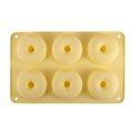Heat Resistant Silicone Donut Mold for 6 Doughnuts Food Grade Silicone Bagels Pan for Baking Non Stick Mini Cupcake Mould. 