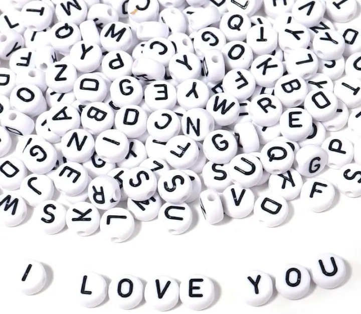 100pieces%20Black%20mix%20Alphabets%20Beads%20for%20Jewellery%20Making%20-%20Image%202