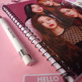 2 in 1 BLINK Deal, 1 Notebook + 1 Pen with freebies Specially Design for Blink Army, KPOP, BTS, BLACKPINK, STRAY KIDS, SEVENTEEN, Fully Customized Perfect Gift For Army. 