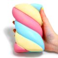 Jumbo Squishy Rainbow Marshmallow Squishy Super Slow Rising Phone Strap Squeeze Toy - intl. 