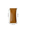 JING Soft Fashion Female Male Waterproof Eyewear Storage Bag Eye Glasses Holder Sunglasses Pouch Leather Glasses Case Eyewear Protector Case. 