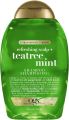 OGX Extra Strength Refreshing Scalp + Teatree Mint Shampoo, Invigorating Scalp Shampoo with Tea Tree & Peppermint Oil & Witch Hazel, Paraben-Free, Sulfate-Free Surfactants, 385ml. 