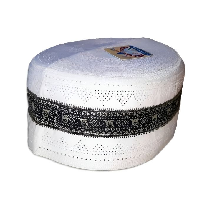 Bangladeshi Prayer Cap | Namaz Topi | Islamic Kufi Prayer Cap | Prayer Cap Islamic Namaz Topi White Colour unique style Hat For Muslim Man