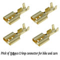 pack of 100pcs bike wire connector & Battery Terminal. 