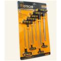 Hoteche 9Pcs T-Handle Hex Key Ball Point  261608 - AE. 