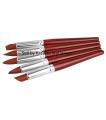 5pcs Professional Silicone Rubber Tip Paint Brushes Set. 
