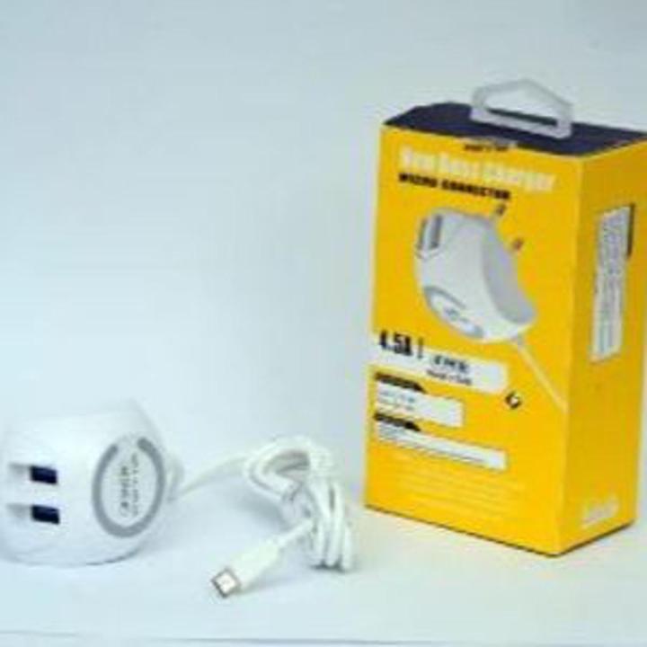 AMB Walk n Talk 4.5 A Fast Charger with Light Changer -Premium Quality NM-14 Android Charger