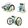 STEM Solar Robot Kit for Kids 14-in-1 Educational Toy Creation Science Toy Solar Power Building Kit DIY Assembly Solar Operated Robotic Set for Kids Teens and Science Lovers. 