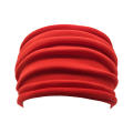 Extra wide Yoga headband Breathable Elastic Fold Hair band Ladies Wide Sports turban for Yoga Sports Outdoor activities Exercise Fashion accessory. 