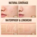 O.TWO.O Face Foundation Full Concealer Waterproof Matte Brighten Sunscreen SPF30 High Coverage Makeup Base Liquid Foundation. 