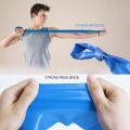 1.5m Elastic Yoga Pilates Rubber Stretch Resistance Exercise Fitness Band Belt. 