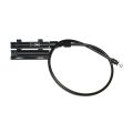 3PCS Engine Hood Release Cable Bowden Cable Kit for BMW E65 E66 7Er 51237197474. 