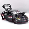 Honda Civic Type R Car Model Alloy 1:32 Diecast Cars Model Car Toy Vehicles Toys. 