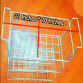 Deep Freezer Baskets Triple Story for Dawlance and Waves. 