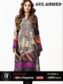 BJ Lawn Embroidery Shirt With Chiffon Dupatta & Dyed Trouser. 