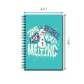 MyKitab - Frozen Spiral NoteBook A5 & A4 150 pages|Notebook for Girls and Boys |Diary. 