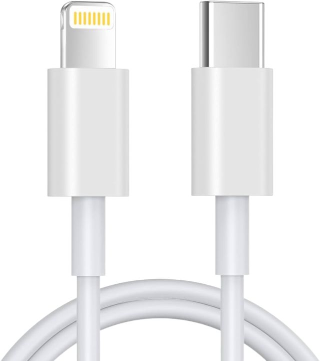 USB-C to 8-Pin Connector Cable 2-Meter | USB-C PD Cable | Compatible iPhone Lightning Cable |Fast Charging Cable for iPhone | Type C Cable | Compatible iPhone Cable | Type C to Lightning Cable Compatible for iPhone 8/ X/ 11/ 12/ 13/ 14/ Plus/Pro/ Max/iPad