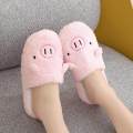 Slippers for Women Cozy Household Soft Shoes Winter Slippers Lightweight Indoor Shoes 36 37 PInk Pig. 