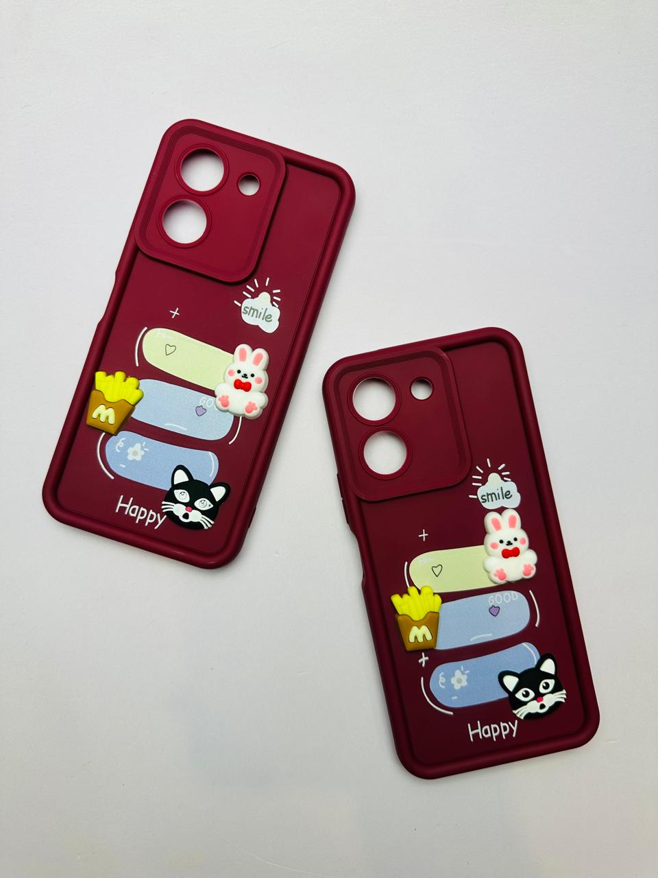 Lahore Mobile Case for Vivo Y36 (4G) Girls Back Cover - Luxerey Back Cover - Creative Lovely 3D Doll - Vivo Y36 (4G) Dolls Case 3