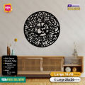WOW 3D Wooden Wall Hanging Laser Cut Decoration for Home Living Room and Bedroom Wall Art | Wooden Calligraphy and Scenery | Ideal Gift Item. 