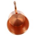 Pure Copper Moscow Mule Mug Solid Smooth Without Inside Liner For tail Coffee Milk Water Cup Home Bar Drinkware Cool. 