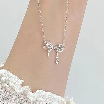Bow%20Necklace%20%7C%20BowKnot%20Pendant%20%7C%20Cute%20Necklace%20,%20Pendant%20%7C%20Necklace%20For%20Gift%20%7C%20Necklace/Pendent%20For%20Girls%20%7C%20Elegant%20Design%20Necklace%20-%20Image%203