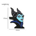 Cartoon cute personality christmas night terror series metal badge pin q version skull jack brooch wholesale. 