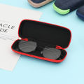1PC Portable Eyewear Cases Cover Sunglasses Hard Case For Women Men Glasses Box With Lanyard Zipper Eyeglass Cases Protector. 